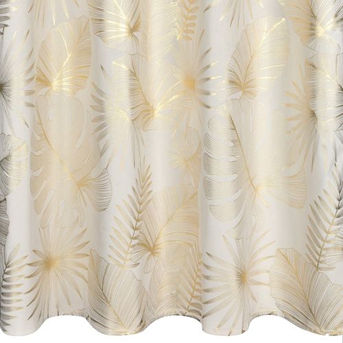 Zasłona na przelotkach z nadrukiem błyszczącym ARIA 135X250 kremowa na Arena.pl