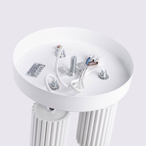 Plafon KARBON 3P biały na Arena.pl