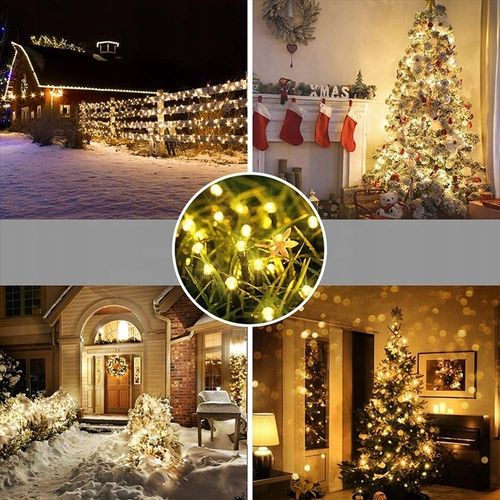 LAMPKI CHOINKOWE 500 LED ZEW/WEW BIAŁE CIEPŁE na Arena.pl