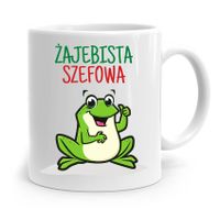 Kubek Prezent Dla Szefowej Żajebista Szefowa Z Nadrukiem Ze Zdjęciem