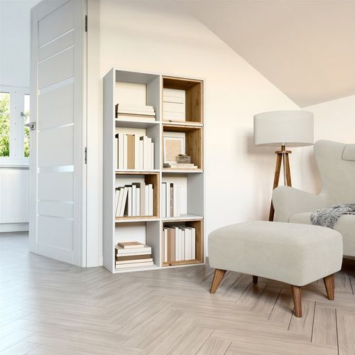 REGAŁ MALAX 2X4 BIEL na Arena.pl