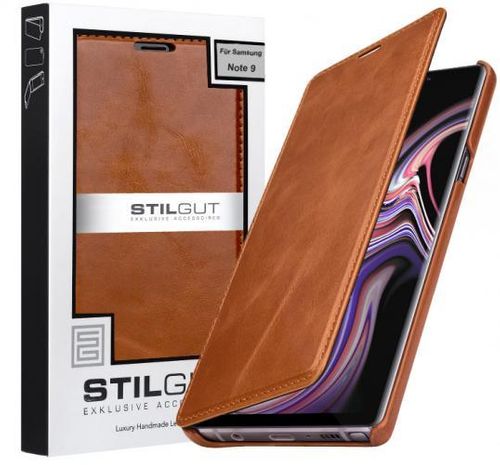 Stilgut Etui Samsung Galaxy Note 9 - Book, cognac na Arena.pl