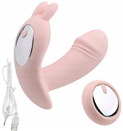 WIBRATOR WIELOFUNKCYJNY DAMSKI MOCNY 12 FUNKCJI WIBRACJI-PULSACJI PILOT USB na Arena.pl