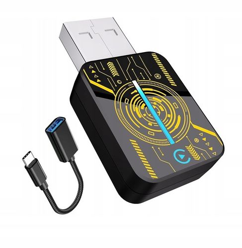 Bezprzewodowy adapter samochodowy CarPlay USB IOS Android na Arena.pl