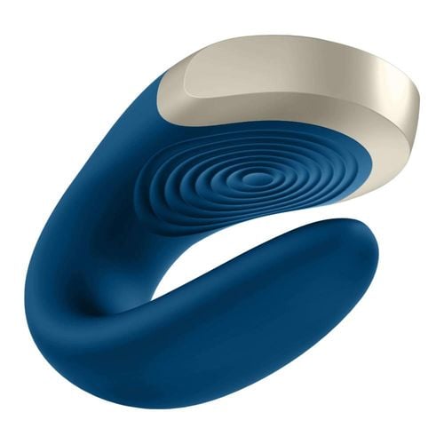 stymulator łechtaczki satisfyer double love niebieski z pilotem usb na Arena.pl