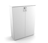 Szafka stojąca Pola 2D 110/80/40 biały połysk