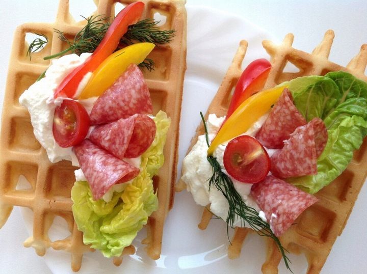 Gofrownica DEZAL 301.5 Profi W Czerwony zdjęcie 2