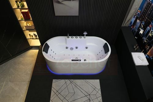 Wirujące dysze Wanna z hydromasażem BZX-675 prostokątna 170cmx850cmx60cm z na Arena.pl