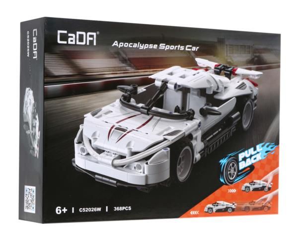 Klocki techniczne CaDA 368 el. Auto sportowe zdjęcie 2