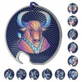 OTWIERACZ STALOWY DO BUTELEK KAPSLI ZODIAK BYK