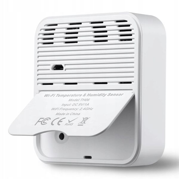 CZUJNIK TEMPERATURY I WILGOTNOŚCI WIFI SMART LIFE TUYA TERMOMETR HIGROMETR zdjęcie 10