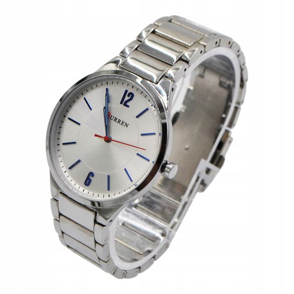 ZEGAREK MĘSKI Curren ELEGANCKI Datownik WR50 W6 zdjęcie 1