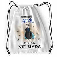 Plecak Dla Artura Sportowy Szkolny Worek Torba Z Nadrukiem Ze Zdjęciem