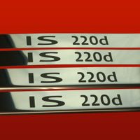 Listwa progowa LEXUS IS MK2 IS 220D Stal nierdzewna 304 połysk 4szt