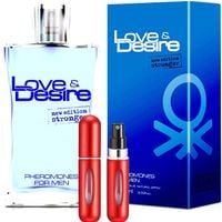 PERFUMY Z FEROMONAMI LOVE DESIRE MĘSKIE SILNE FEROMONY ŚWIEZY ZAPACH TRWAŁE