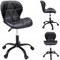 Krzesło ENDO ekoskóra czarne (nowy kod)