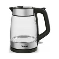 Czajnik elektryczny szklany TEFAL KI605830 2200W stalowy 1.7l Inox