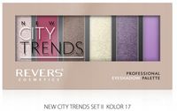 revers city trends 17 paleta cieni do powiek 6 odcieni trwała