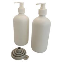 Dozownik do Mydła Szamponu Szklany 500ml 2szt