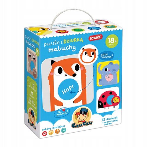 Puzzle CzuCzu puzzle z dziurką 24 elementów Puzzle z dziurką Maluchy na Arena.pl