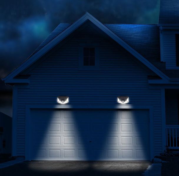 LAMPA SOLARNA Z CZUJNIKIEM RUCHU 3 TRYBY ŚWIECENIA ZEWNĘTRZNA OGRODOWA LED zdjęcie 10