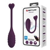 PRETTY LOVE - Fisherman Purple, 12 vibration functions Mobile APP