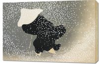 Obraz 90x60cm Snow, Sekka Japoński Vintage do Salonu