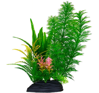 AQUA NATURA Roślina sztuczna ozdoba dekoracja akwarium terrarium 20 cm