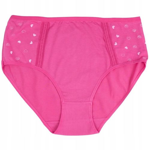 Majtki figi damskie bawełniane 8-pak wysoki stan bawełna duże rozmiary 4XL na Arena.pl