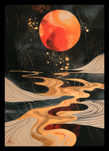 Plakat 21x29,7cm Planetarny Taniec na Arena.pl