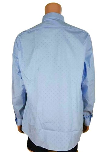 Męska koszula Calvin Klein -Poplin Left Print Slim K10K112593 roz. 45 (2XL) na Arena.pl