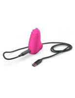 wibrator na palec dorcel magic finger silikonowy różowy usb