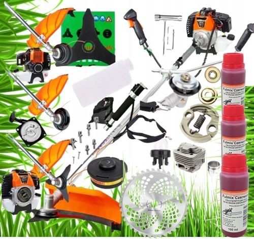 NAJMOCNIEJSZA KOSA SPALINOWA 7KM PODKASZARKA +OLEJ na Arena.pl