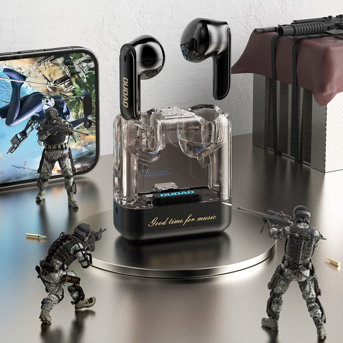 Bezprzewodowe słuchawki TWS Dudao U18Pro Bluetooth 5.3 czarne na Arena.pl