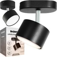 Lampa Punktowa Led Heckermann 8795313A Czarna 1X Głowica