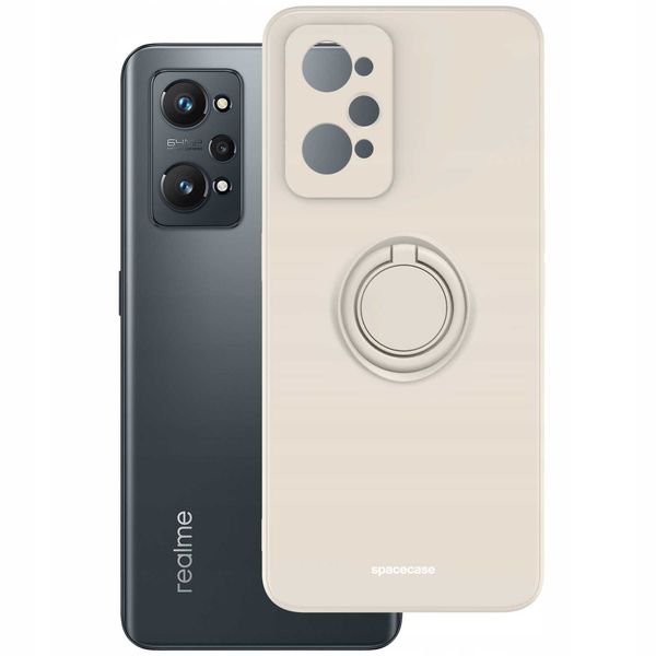 Spacecase Silicone Ring Realme Gt Neo 2/Neo 3T/Gt2 Bone zdjęcie 2