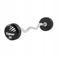 Sztanga Tiguar gryf lekko łamany 90 cm / 32 mm 30 kg