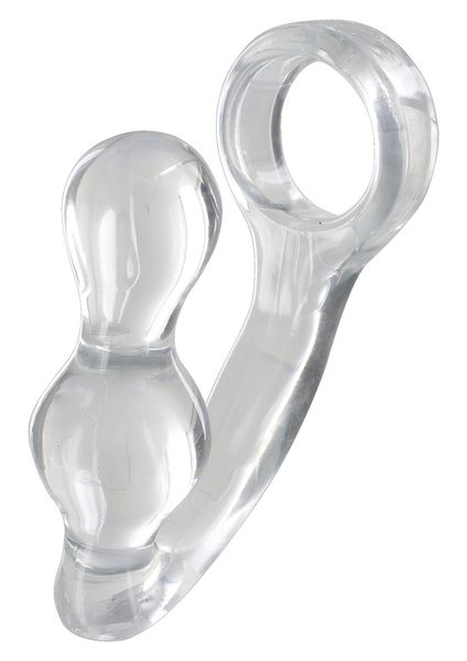 Plug-Power Plug & Penisring Clear zdjęcie 2