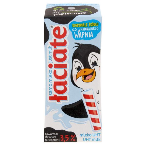 Łaciate Mleko UHT 3,5 % 200 ml zdjęcie 2