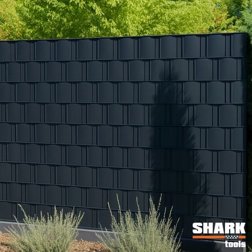 TAŚMA OGRODZENIOWA ANTRACYT GRAFIT 19 cm x 35 m OSŁONA NA PŁOT na Arena.pl