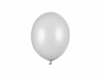 Balony metallic srebrne strong, 23 cm 3 szt.
