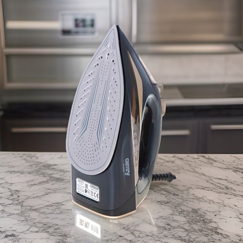 Mocne Żelazko Parowe 3400W Strażak Anti-Calc Anti Drip Prasowanie w Pionie na Arena.pl
