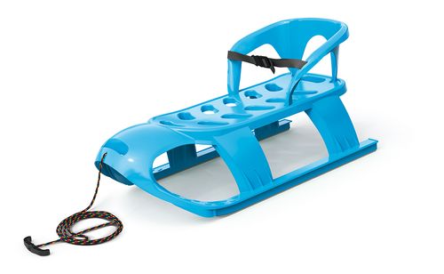 Sanki z oparciem BEZZY SEAT | Niebieski na Arena.pl