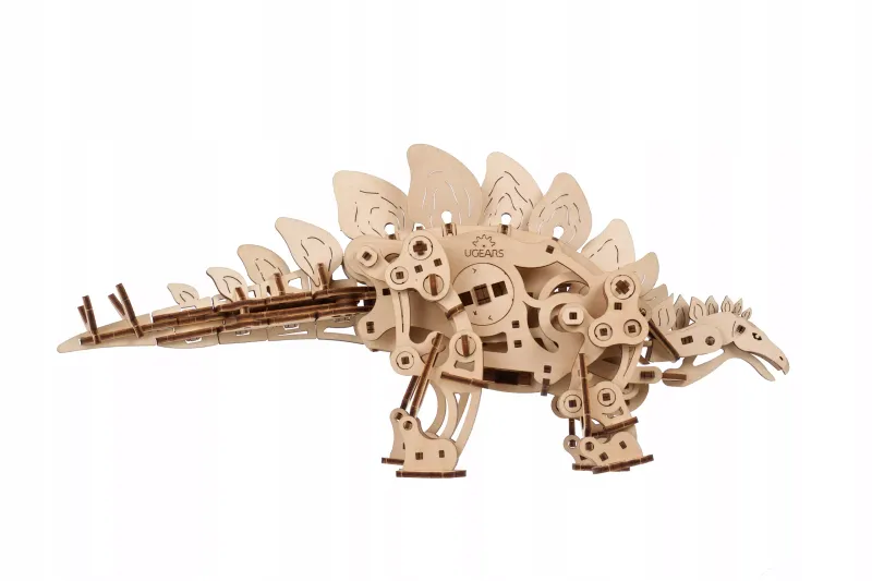 Puzzle 3D UGEARS Stegozaur zdjęcie 2