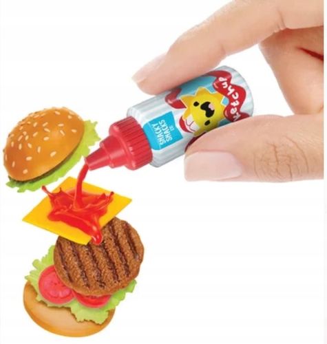 MGA MINI VERSE MAKE IT MINI FOOD S3 HAMBURGER 505419 DEKORACJA RĘKODZIEŁO na Arena.pl