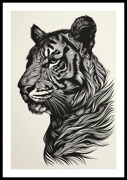 Plakat 40x60cm Tygrysi Gwizd zdjęcie 3