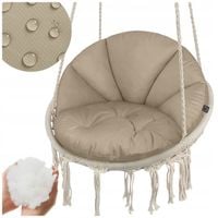 WODOODPORNA PODUSZKA NA HUŚTAWKĘ WISZĄCĄ BOCIANIE GNIAZDO OGRODOWA WACHLARZ