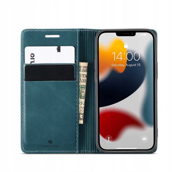 Spacecase Wallet Iphone 13 Mini Blue zdjęcie 14
