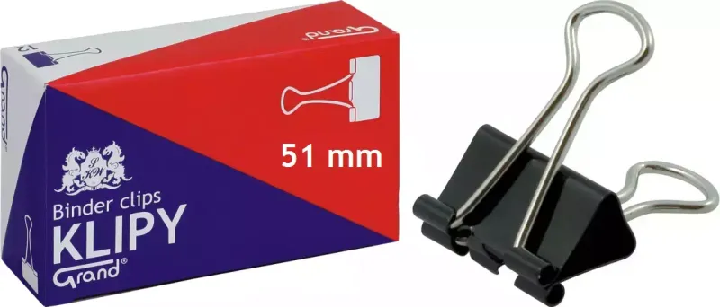 Klipy 51 Mm (12 Sztuk) zdjęcie 1
