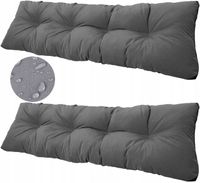 2x PODUSZKA NA ŁAWKĘ Z PALET huśtawkę 120x40 CM